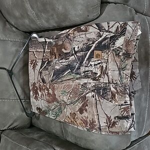 Mens Carthartt Camoflauge Hunting Pants